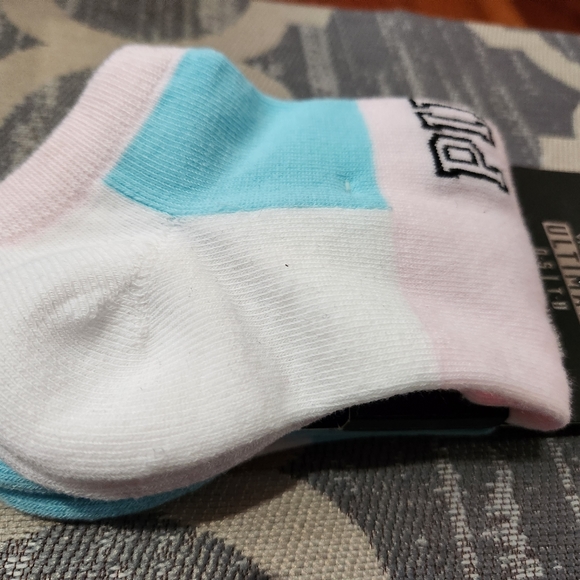 NEW 10 Pairs PINK Victoria's Secret socks - Picture 4 of 4